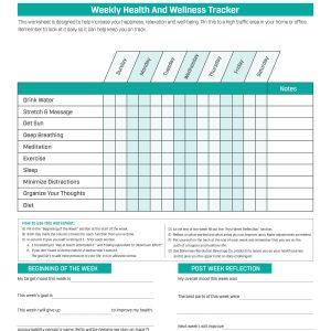 Bohemian Revolution_Health and Wellness tracker
